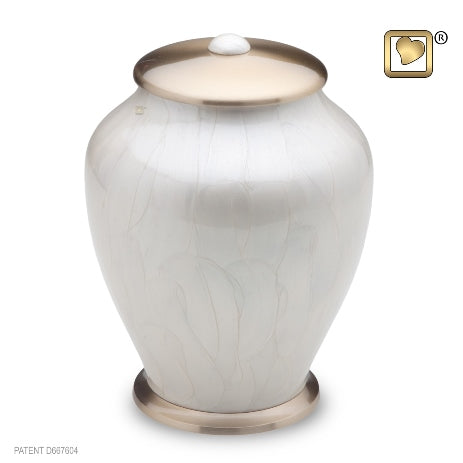 Simplicity Tall Pearl Urn