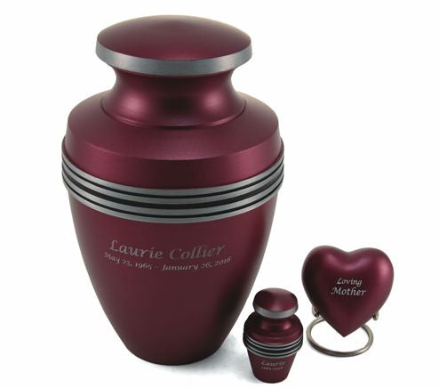 Grecian Magenta (Alloy) Urn