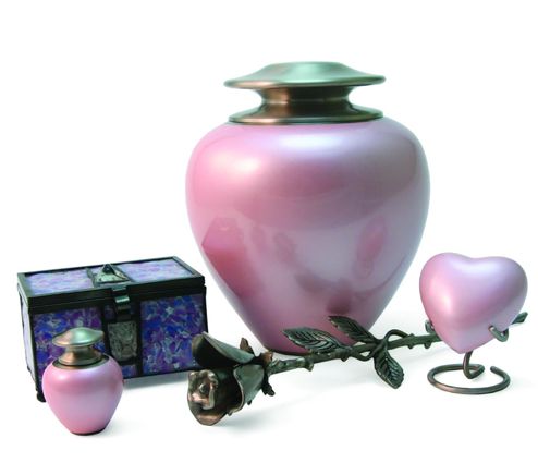 Satori Pink Pearl Urn