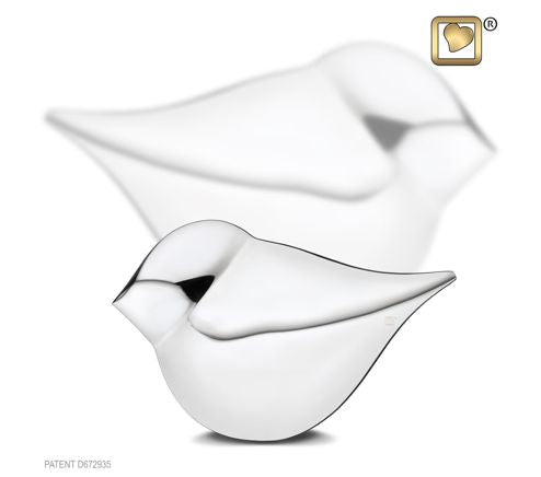 Silver Soul Birds Female Keepsake