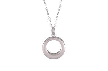 Plain Circle Ash Pendant