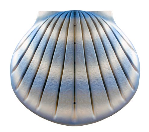 Shell Urn Aqua