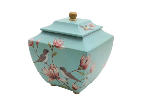 Magnolia Lovebirds Urn