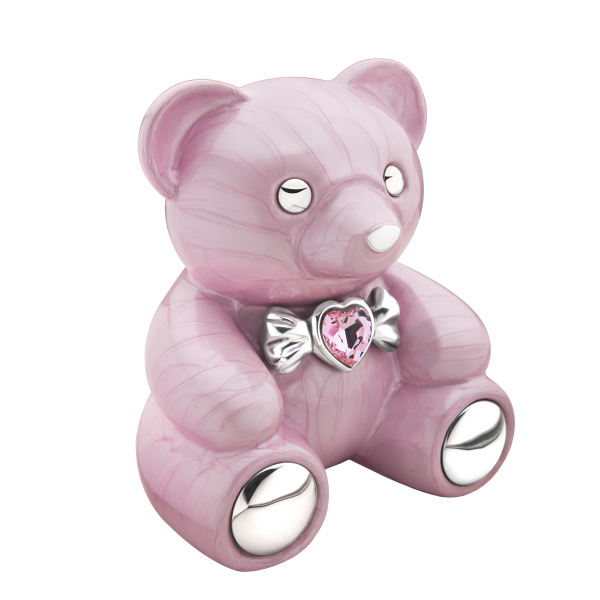 Cuddle Bear Pink Urn
