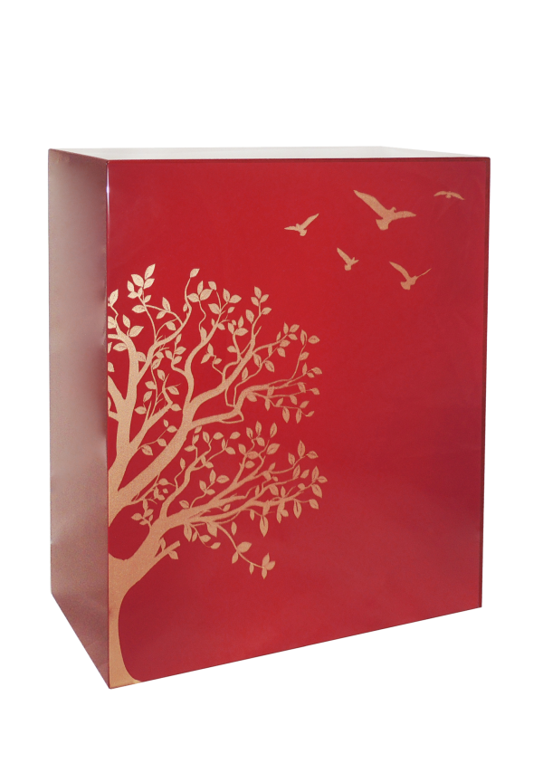 Alta Art – Eva Red Adult Urn