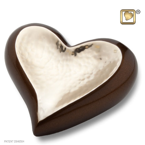 Gold Bronze Heart