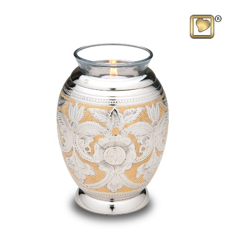 Tealight Urn – Ornate Floral