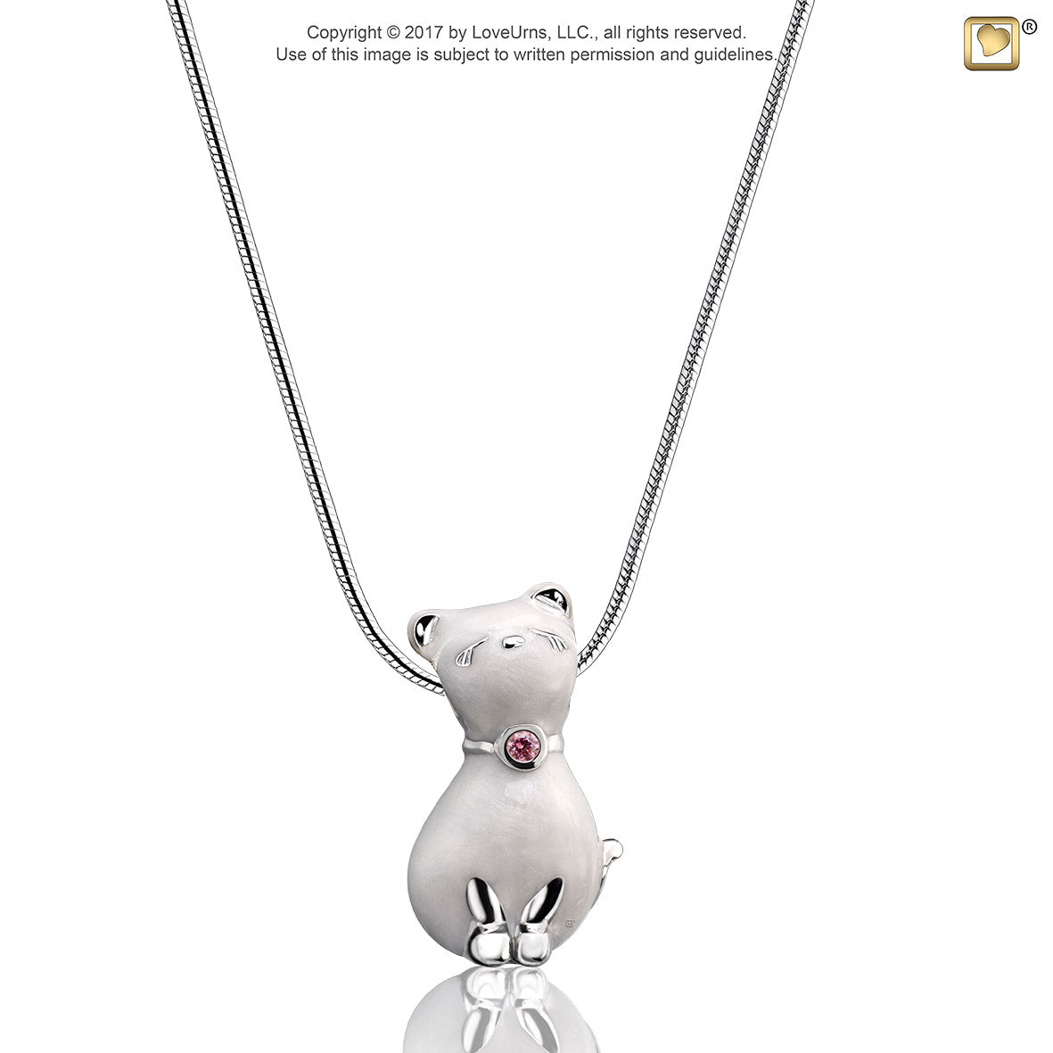 Princess Cat Pearl PET Pendant
