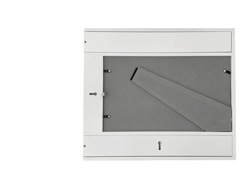 Remembrance Frame Matte White 40.5 X 36cm – Includes Memories Package