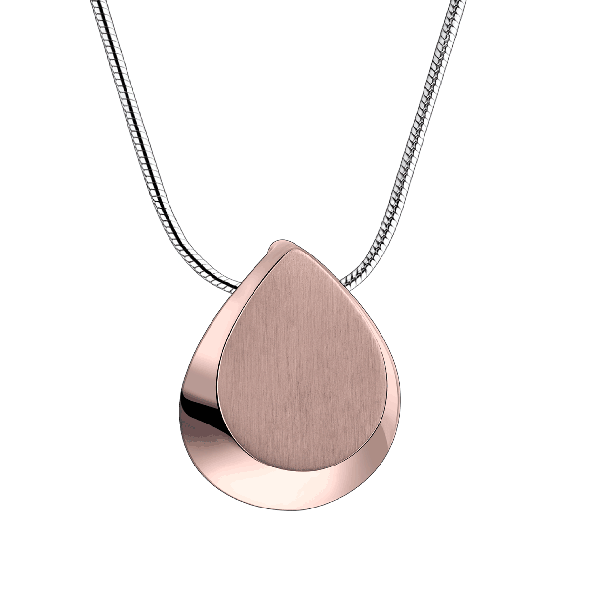 Drop Rose (Gold) Ash Pendant
