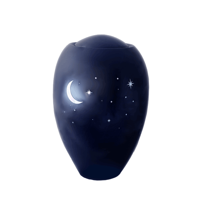 Night Sky Shell Series Urn Large – Includes Memories Package