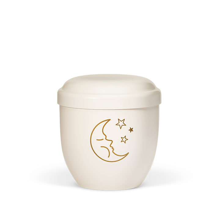 Moon & Stars Child Bio Urn