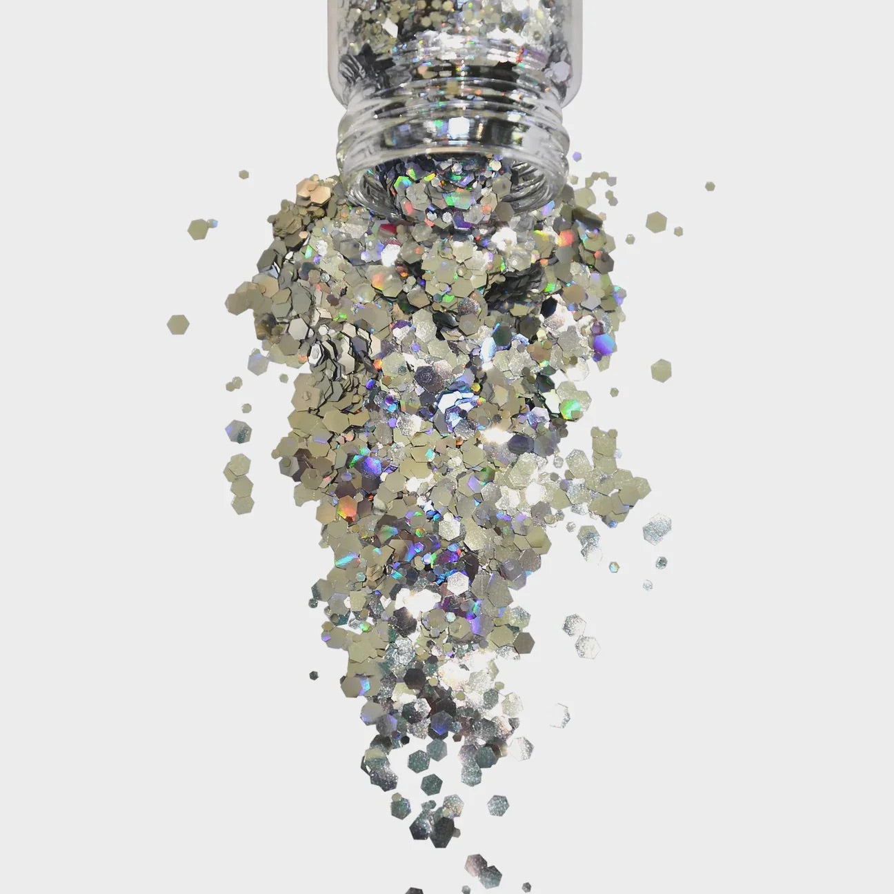 Bio Glitter Silver 1mm