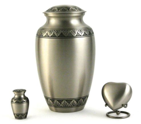 Classic Athena Pewter Urn