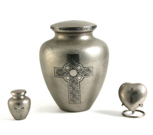 Symbolic Celtic Cross Urn