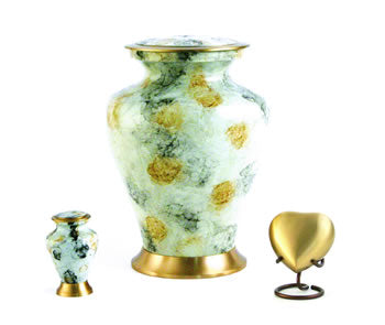 Glenwood White Marble Urn