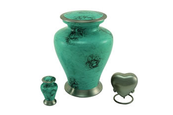 Glenwood Blue Marble Urn