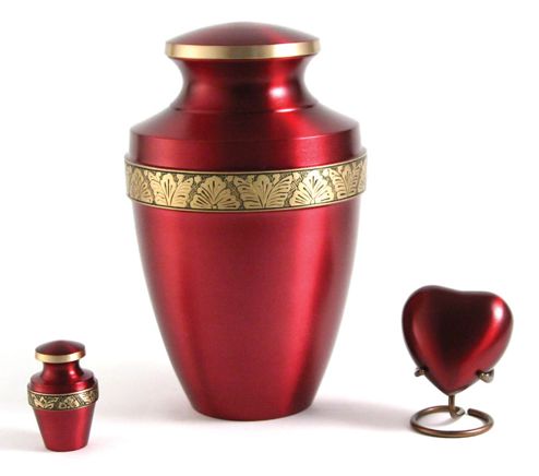 Grecian Crimson Urn