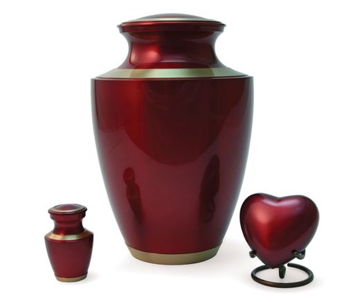 Trinity Crimson Urn