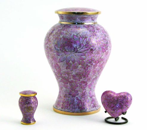 Ettienne Rose Pink Urn