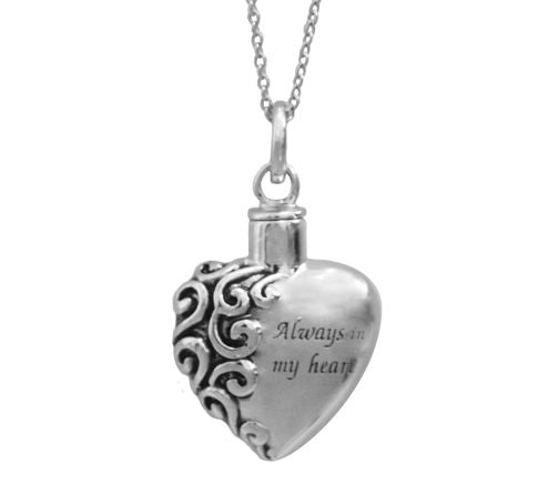 Always In My Heart Ash Pendant