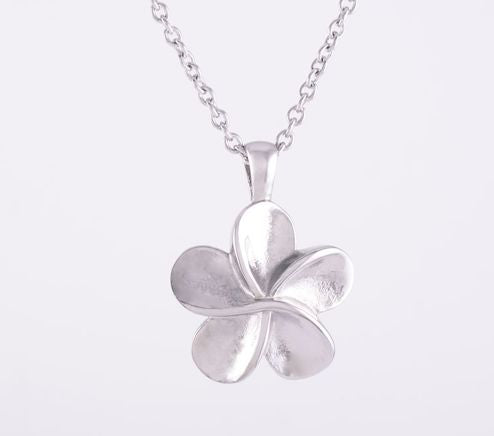 Frangipani Ash Pendant (Stainless Steel)