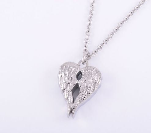 Angel Wings Ash Pendant (Stainless Steel)