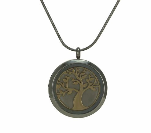 Round Pendant – Tree of Life (Pewter/Bronze)