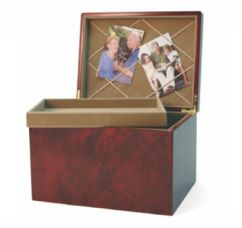 Autumn Leaves Memory Chest