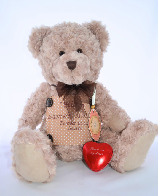 Teddy Bear Urn – Brown