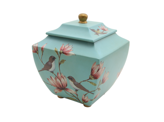 Magnolia Lovebirds Urn