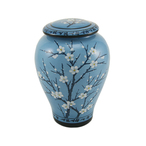 Floral Plum Blossom Urn