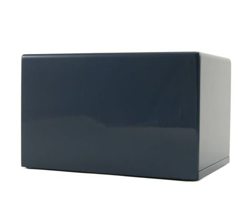 Somerset Blue Gloss Box Urn