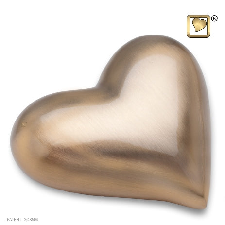 Gold (brushed) Heart