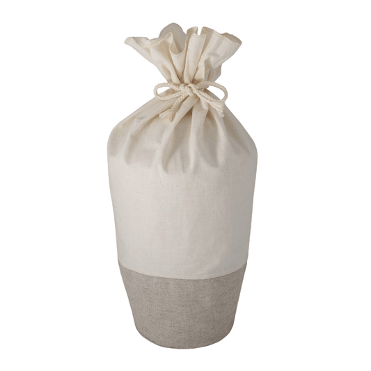 Nature Urn Calico &amp; Linen Bag Biodegradable